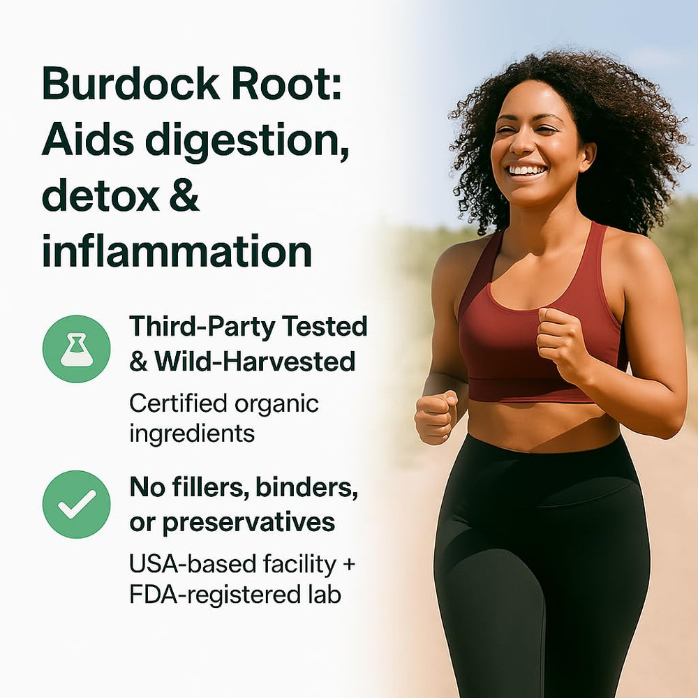 Organics Nature burdock and bladderwrack blend visual