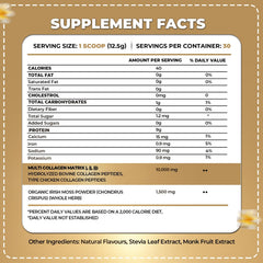 Organics Nature Irish Sea Moss blend bottle emphasizes mineral-rich energy support.