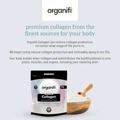 Organifi Collagen Powder hair-nails-skin impacts suggest fuller hair and stronger nails.
