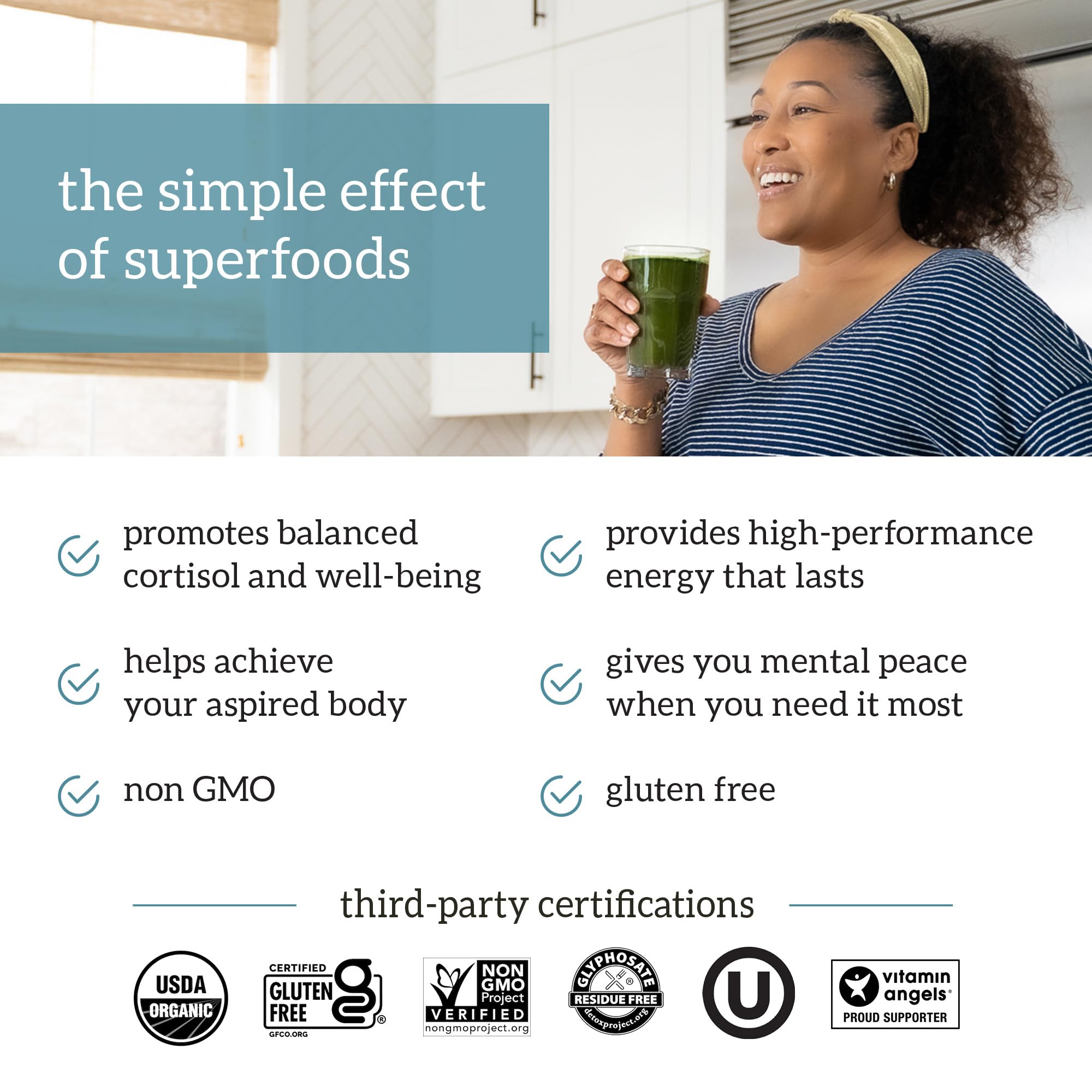 Morning ritual with Organifi Green Juice for balanced focus