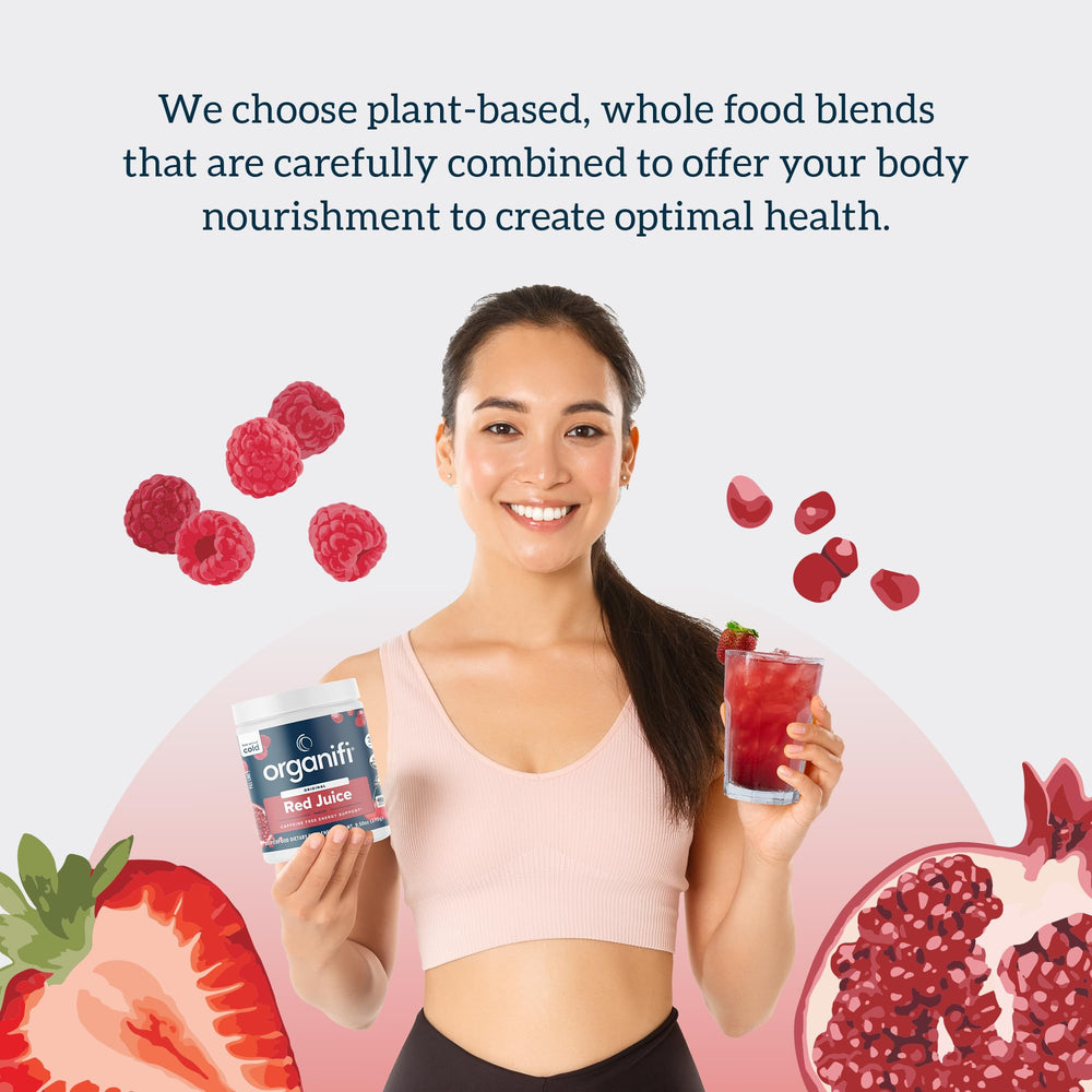 Organifi Red Juice embodies a global mission to simplify nutrition.