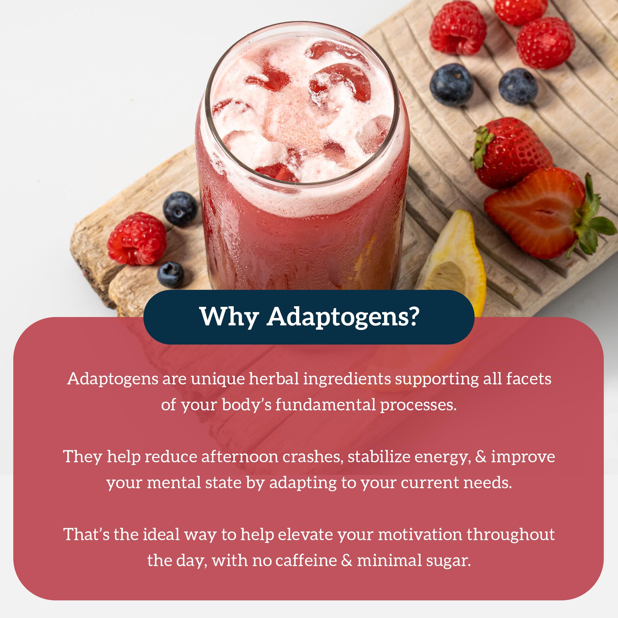 Refreshing Organifi Red Juice smoothie ritual highlighting immune-friendly lemon notes.