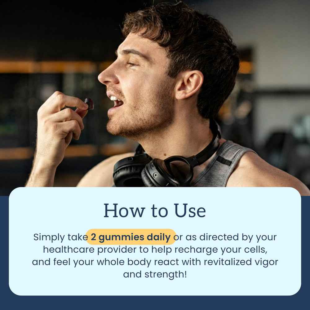 Nutrition facts panel on Organifi Shilajit Gummies aids informed daily use