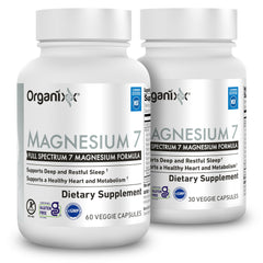 Organixx Magnesium Glycinate bottle for nightly relaxation support