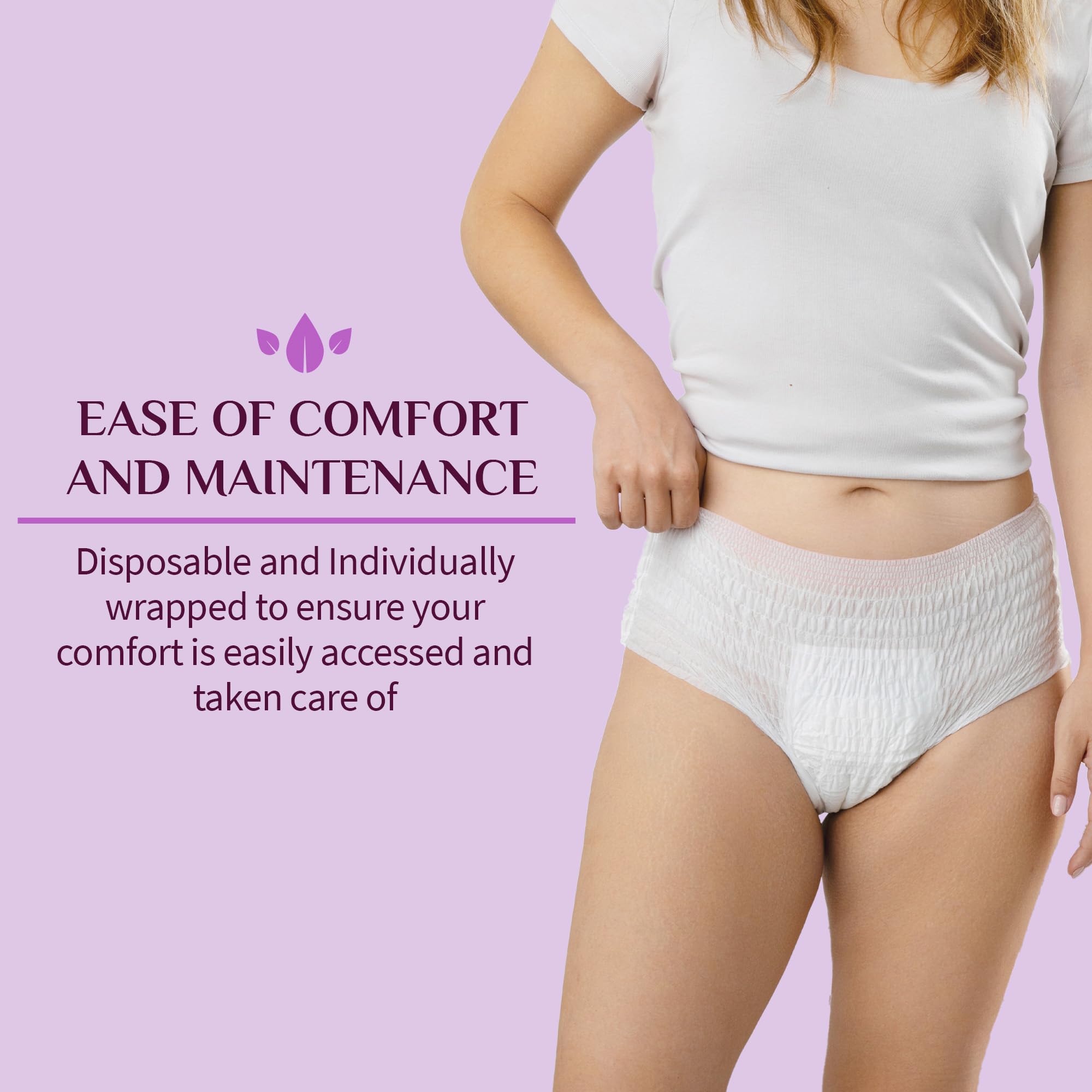 Organyc ajuste cercano para sentir como ropa interior sin irritación.
