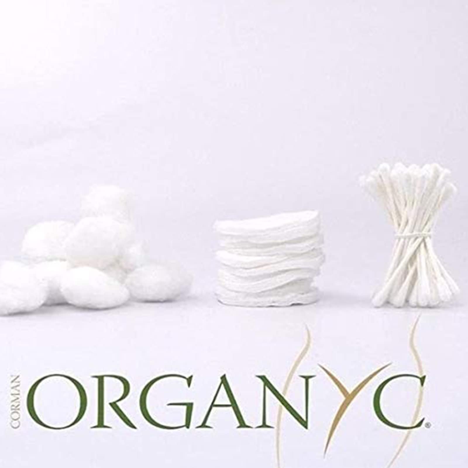 Organyc discos de algodón orgánico para piel sensible, sin químicos añadidos.
