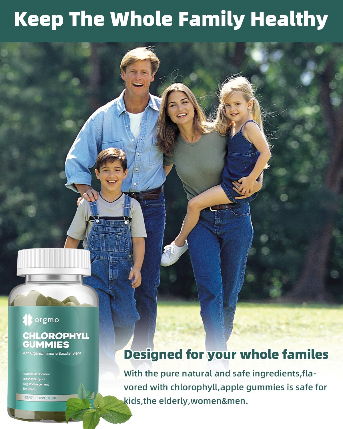 ORGMO vegan non-GMO label highlighting inclusive wellness options.