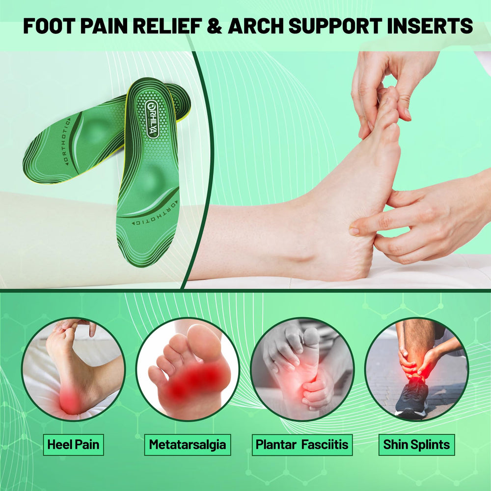 ORHILYA metatarsal pad distributes forefoot pressure during long standing