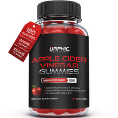 Orphic Nutrition Apple Cider Vinegar Gummies pack supports daily digestion and wellness.