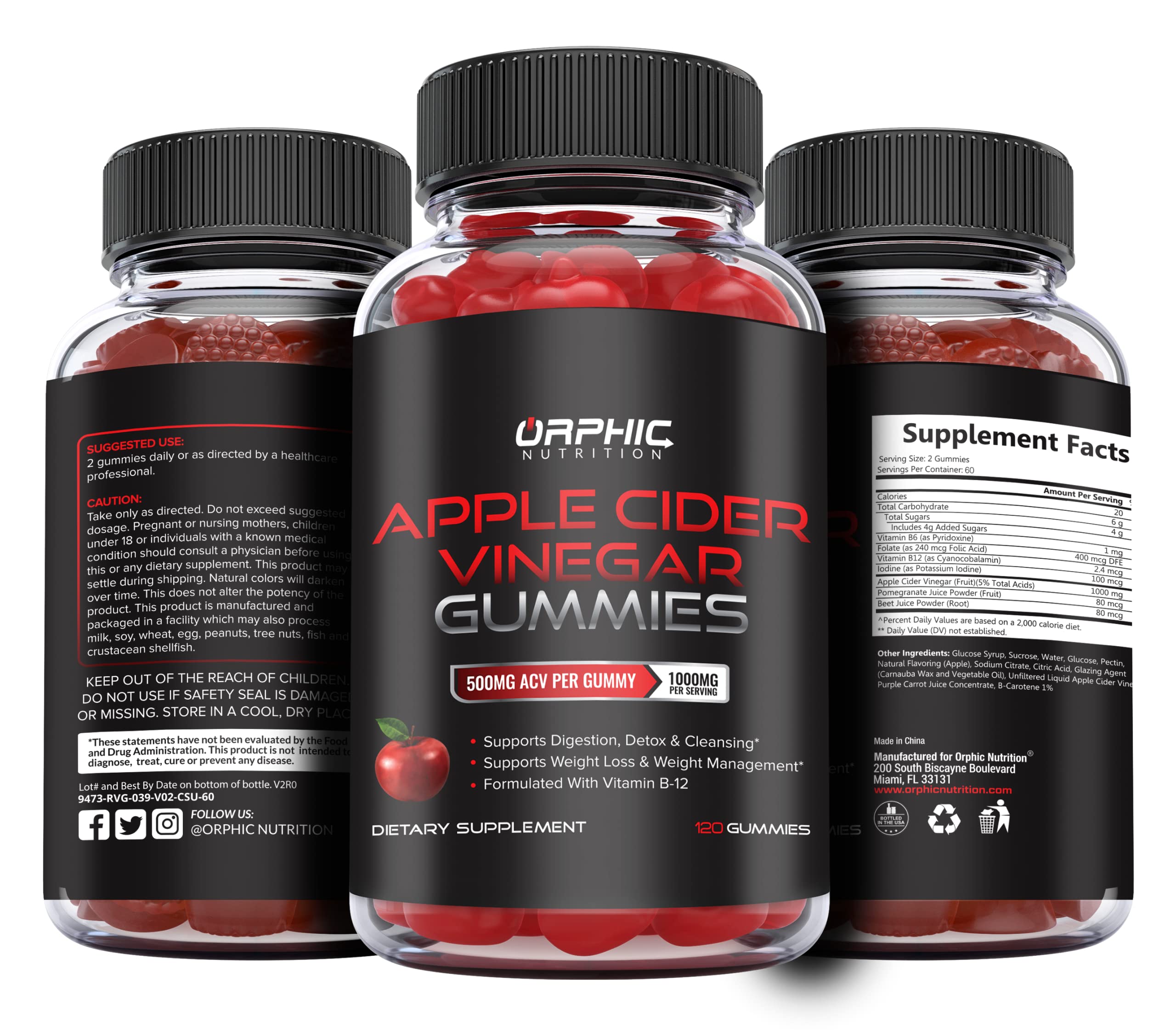 Orphic Nutrition Daily-use scene with gummies illustrating an easy daily routine.