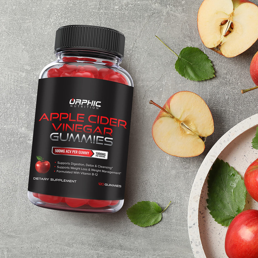 Orphic Nutrition Textured gummy close-up reveals tasty, chewable daily routine.