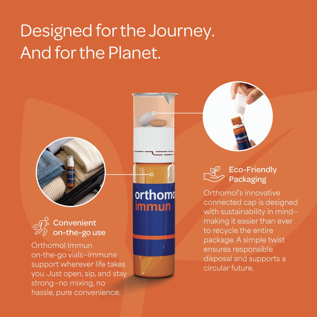Orthomol Immun daily routine use during morning preparation