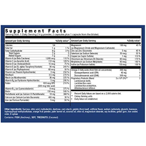 Ready-to-use daily vial packaging for on-the-go use.