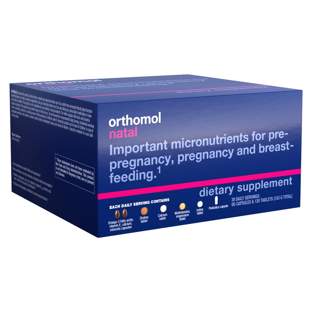 Orthomol Natal vitamin D3 capsule emphasizing daily nutrient support.