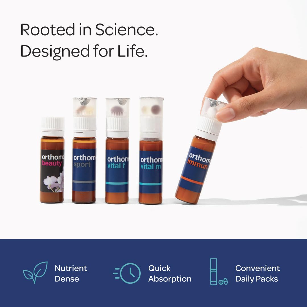 Orthomol Vital F lactose-free formula ideal for dairy-free use.