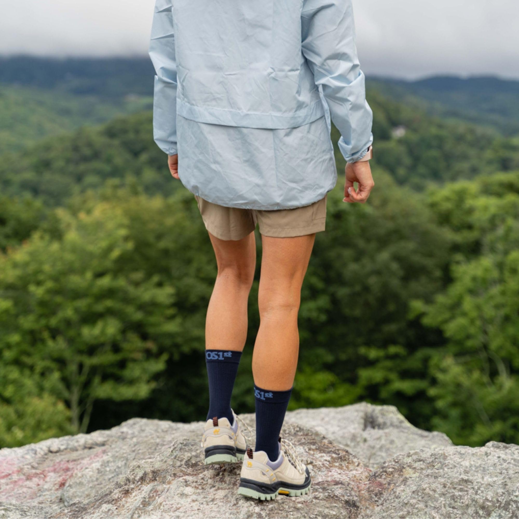 OrthoSleeve Diabetic Socks moisture-wicking fabric keeps feet dry during activity
