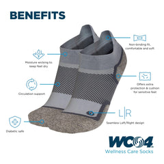 OrthoSleeve Diabetic Socks breathable fabric keeps feet dry during activity