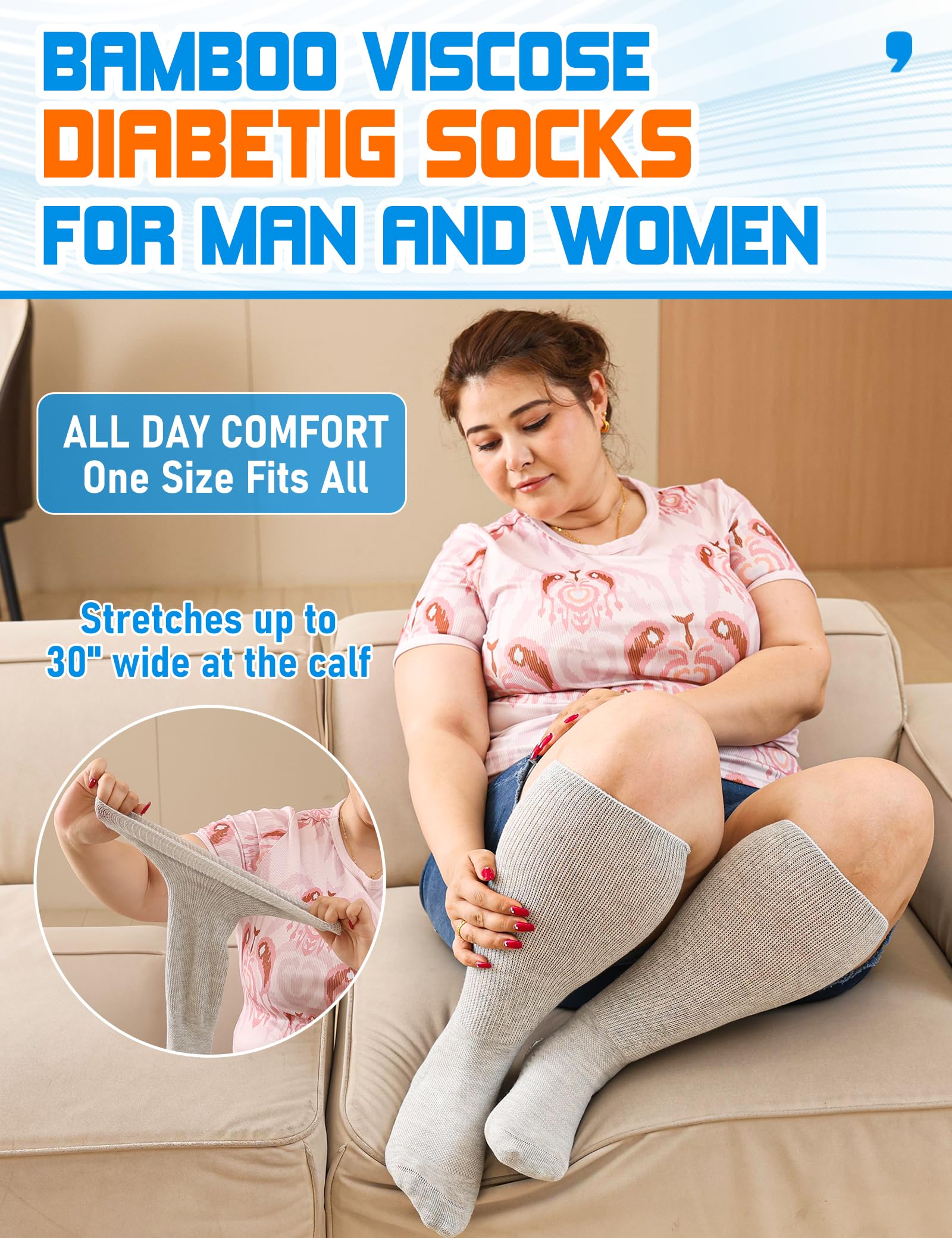 Orthostride thick cushion sole cushions feet and absorbs impact.