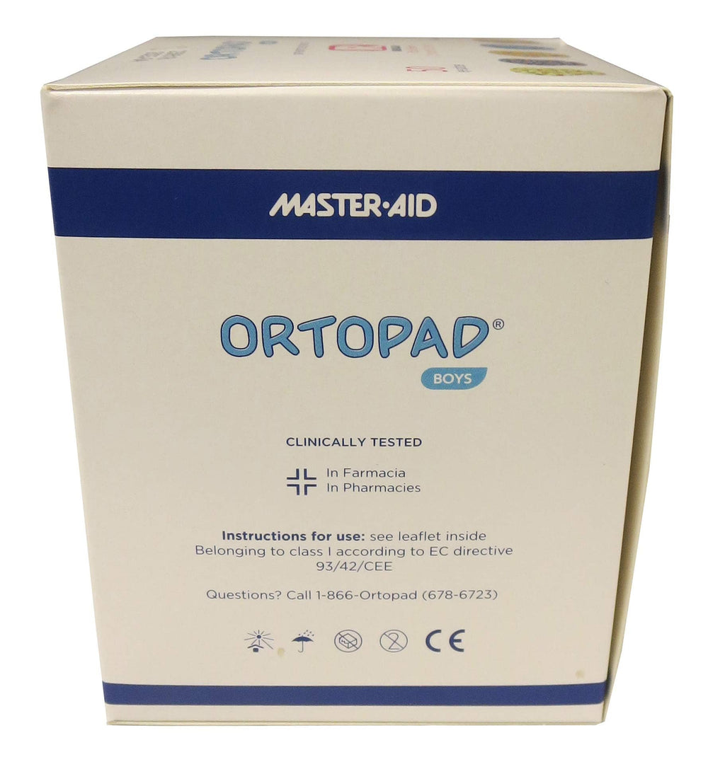 Ortopad original Italian patch pack logo indicating quality craftsmanship.