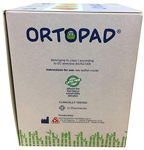 Ortopad regular-size eye patches provide breathable, skin-friendly adhesion for children.