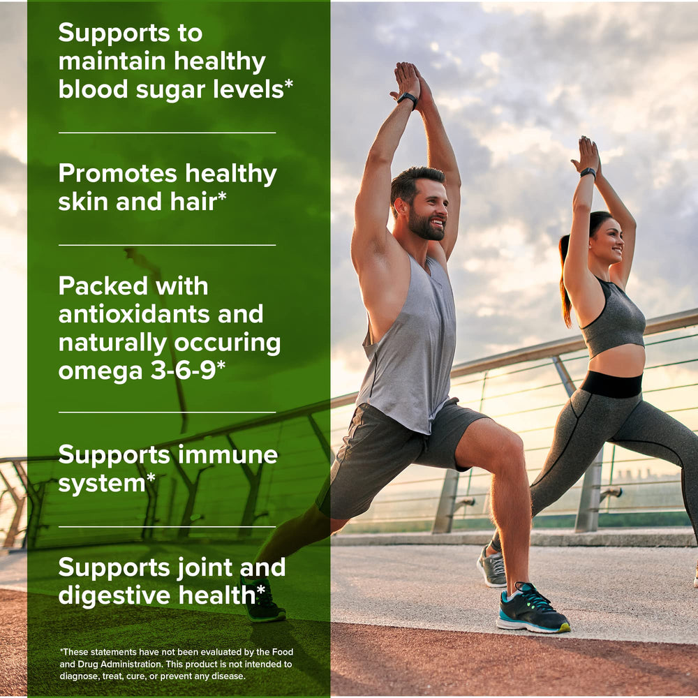 ORZAX softgel capsules illustrating omega fatty acids for hair and skin support.