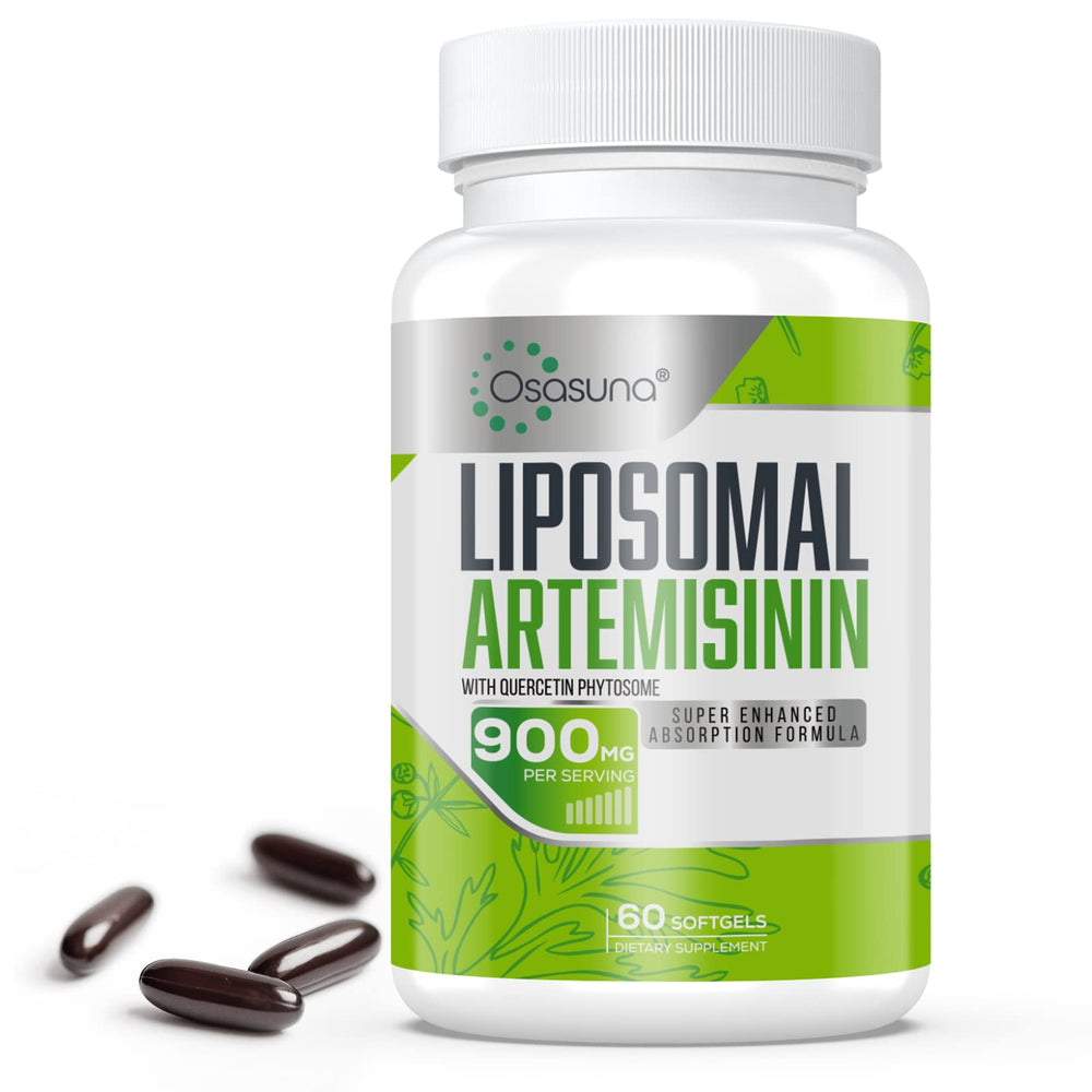 Osasuna liposomal artemisinin bottle shows enhanced absorption potential for daily support