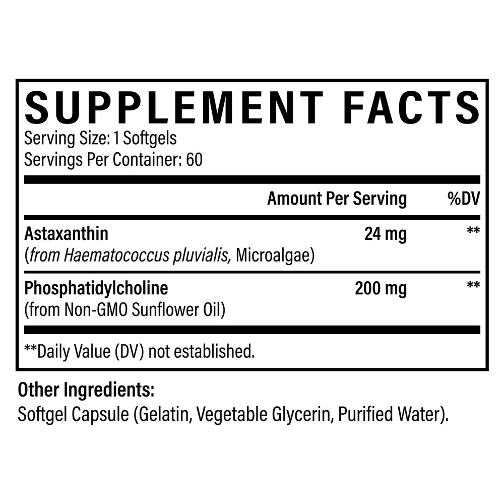 Serving suggestion showing Osasuna dosage for a daily antioxidant routine