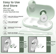 OSOF diseño semi-in-ear: ajuste cómodo para viajes y estudio.