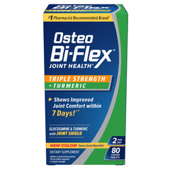 Osteo Bi-Flex bottle front showing joint support for daily activity.