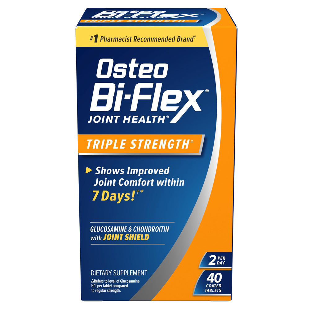 Osteo Bi-Flex Triple Strength5 bottle front signaling joint support for daily mobility.