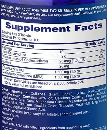 Osteo Bi-Flex glucosamine MSM vitamin D3 bottle image illustrating daily mobility use.