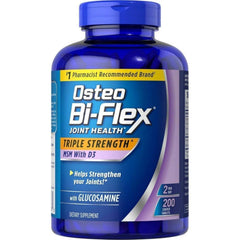 Osteo Bi-Flex triple-strength tablets packshot for daily joint support possibilities.