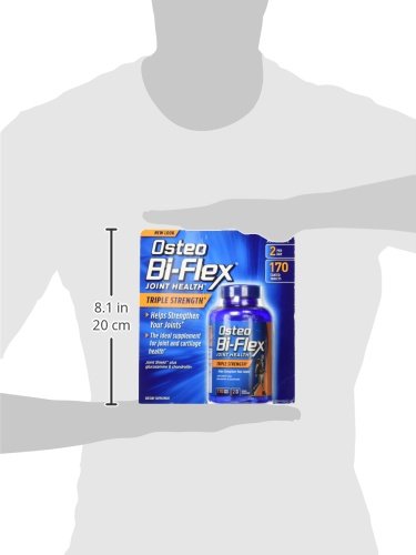 Osteo Bi-Flex Triple Strength coated caplets easy to swallow.