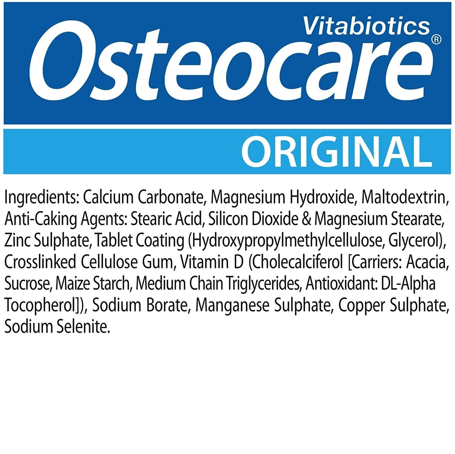 Osteocare immunity support image suggests potential immune health benefits.
