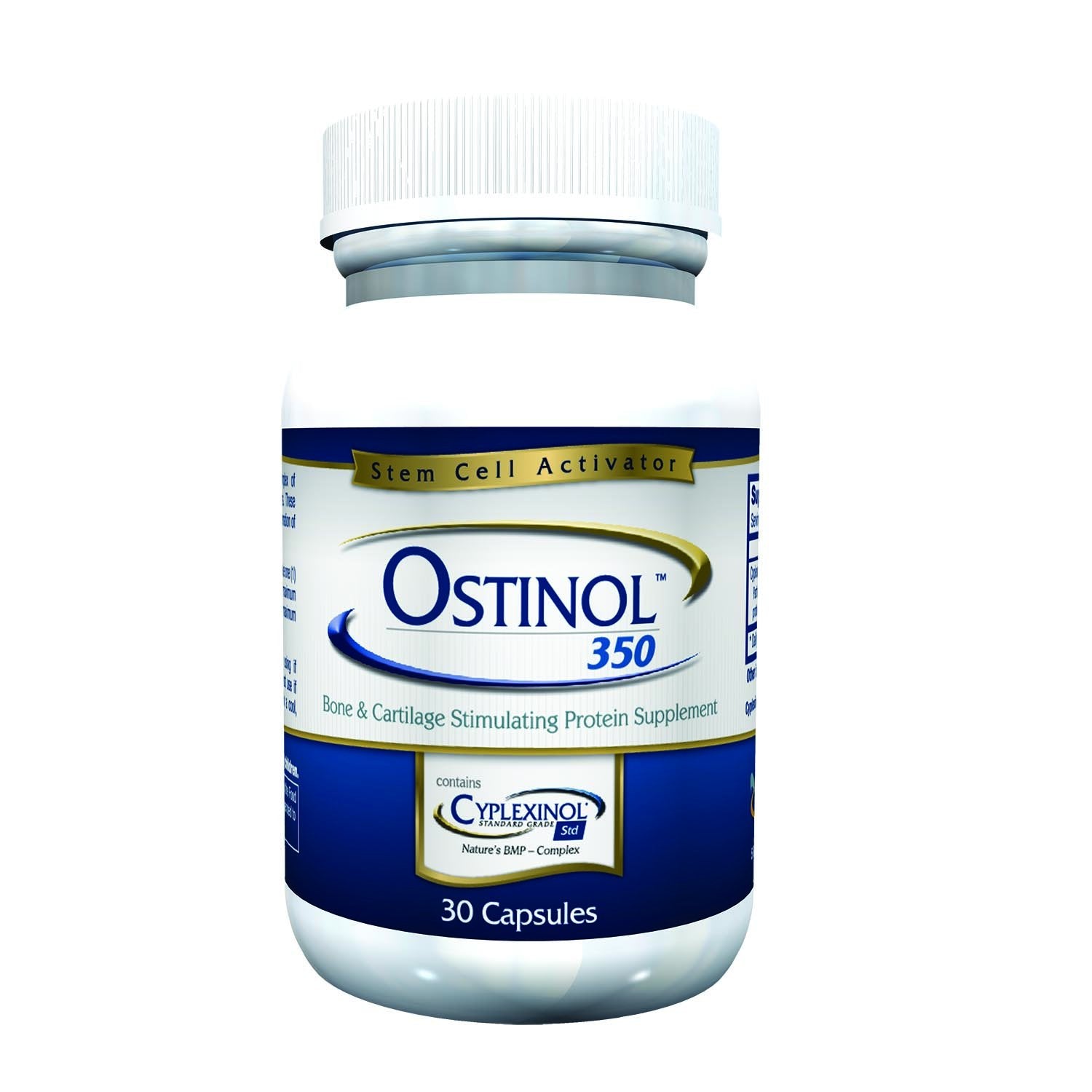 Ostinol ZyCal bottle front showing bone support potential for daily use.