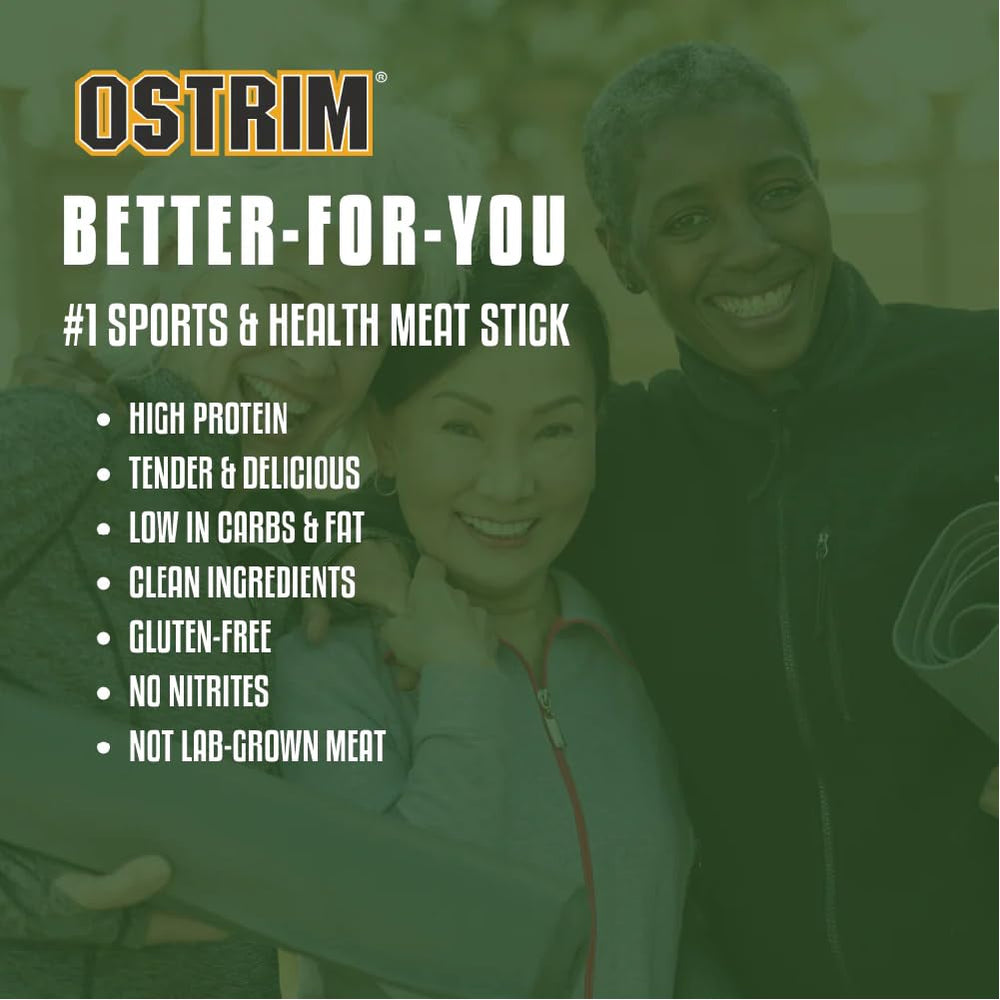 Ostrim Original on-the-go snack in a bag for quick fuel.