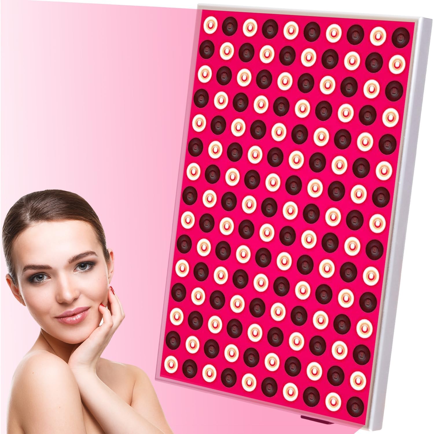 Osunby red light panel overview for home use with versatile placement and potential comfort aid.