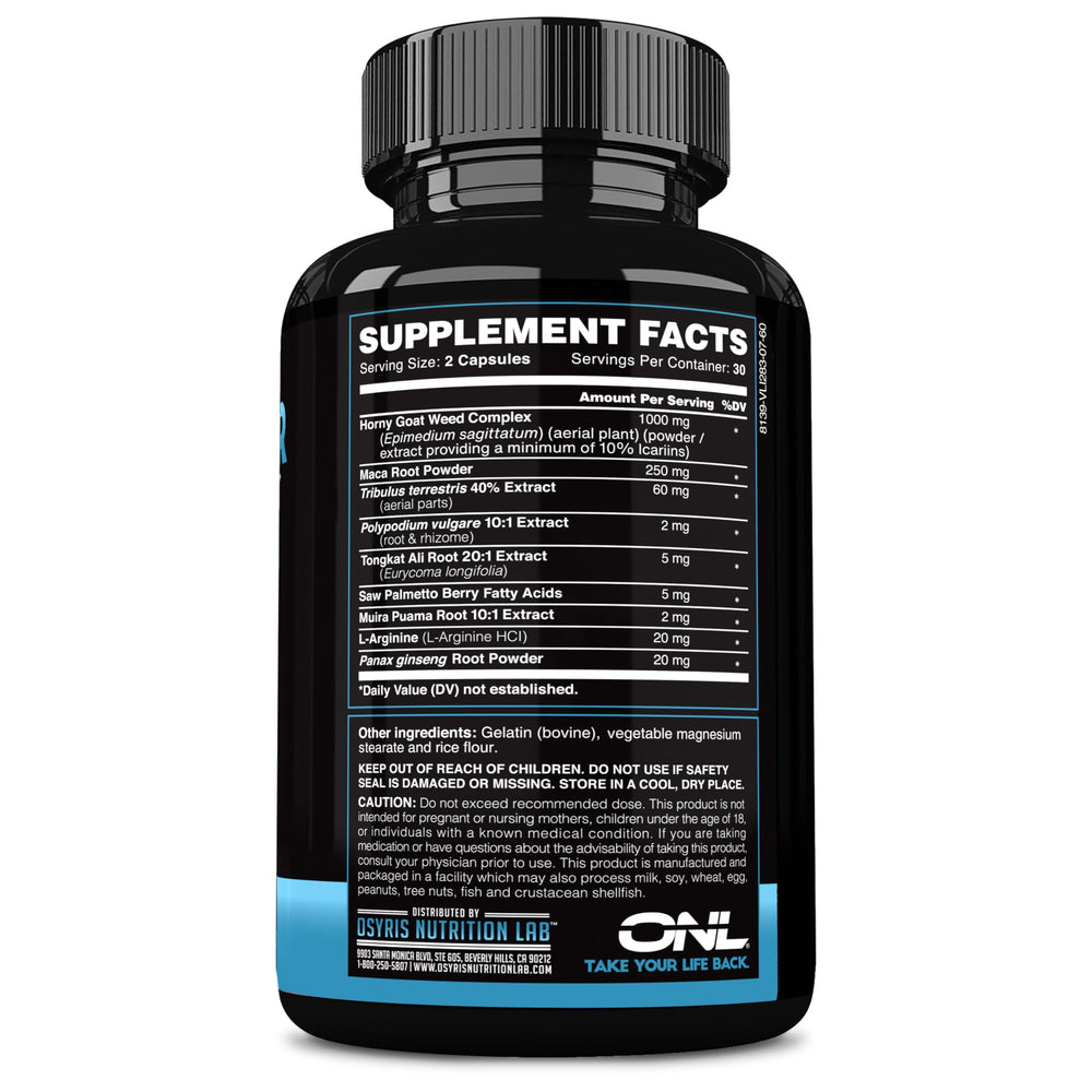 Product shot of Osyris ONL Conquer on retail shelf