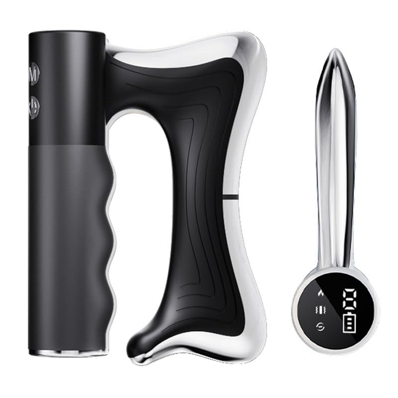 OTBK heated muscle scraping tool front view for compact design and easy handling.