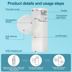 OTBK Nano Mist face steamer offering a refreshing facial mist