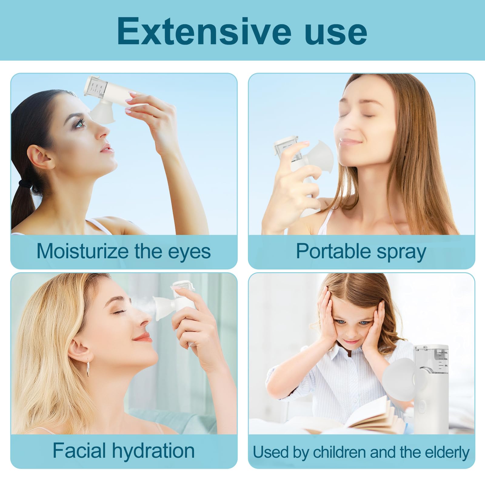 OTBK Nano Mist compact design is easy to carry during travel