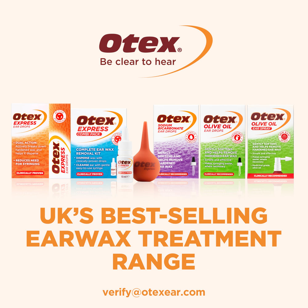OTEX packaging and label emphasize clinically recommended, gentle solution