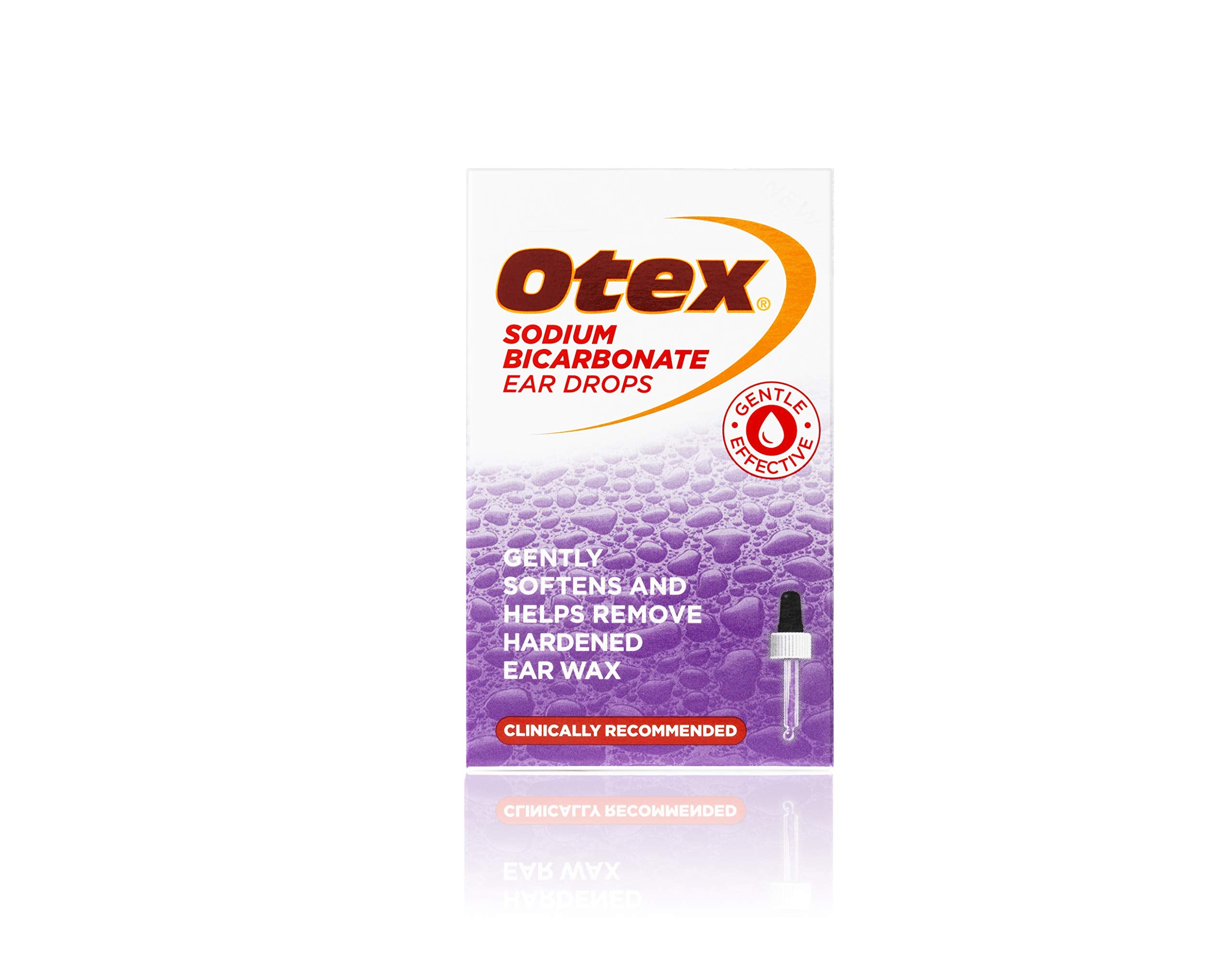 OTEX sodium bicarbonate drops bottle for gentle ear wax softening and easier cleaning