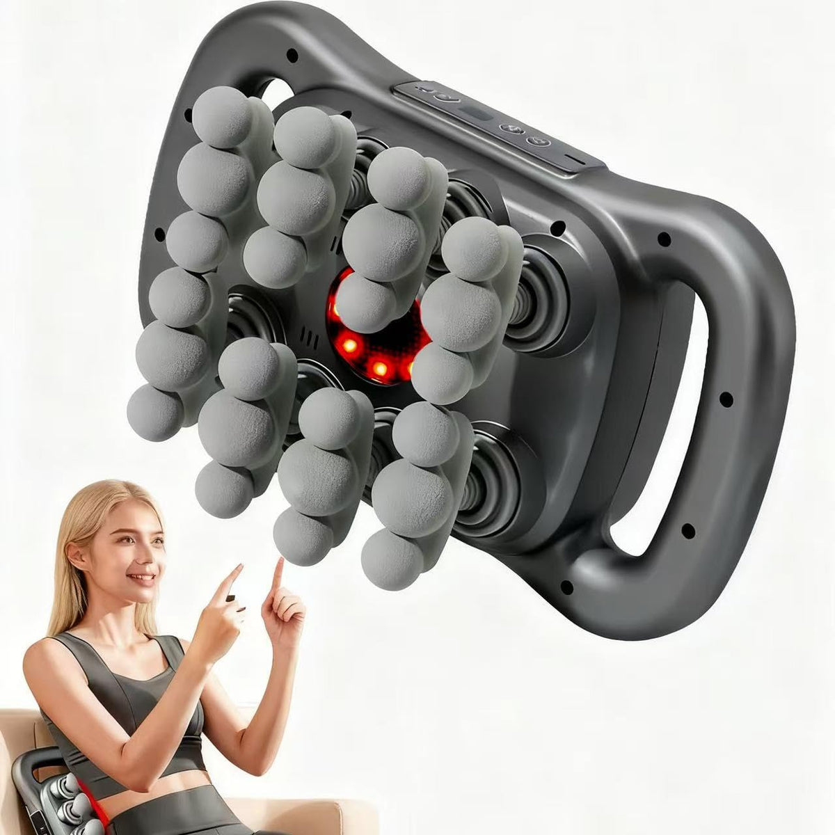 Otpuskay 24-head collection demonstrates versatile interchangeable heads for full-body relief.