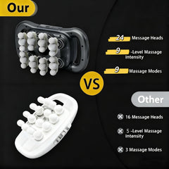 Otpuskay 9 modes and 9 intensities offer versatile massage options.