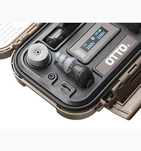OTTO NoizeBarrier Micro 3-flange tips indicating secure fit and attenuation.