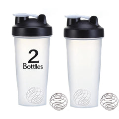 otylzto 2-pack 28 oz shaker bottle front view for protein mixes