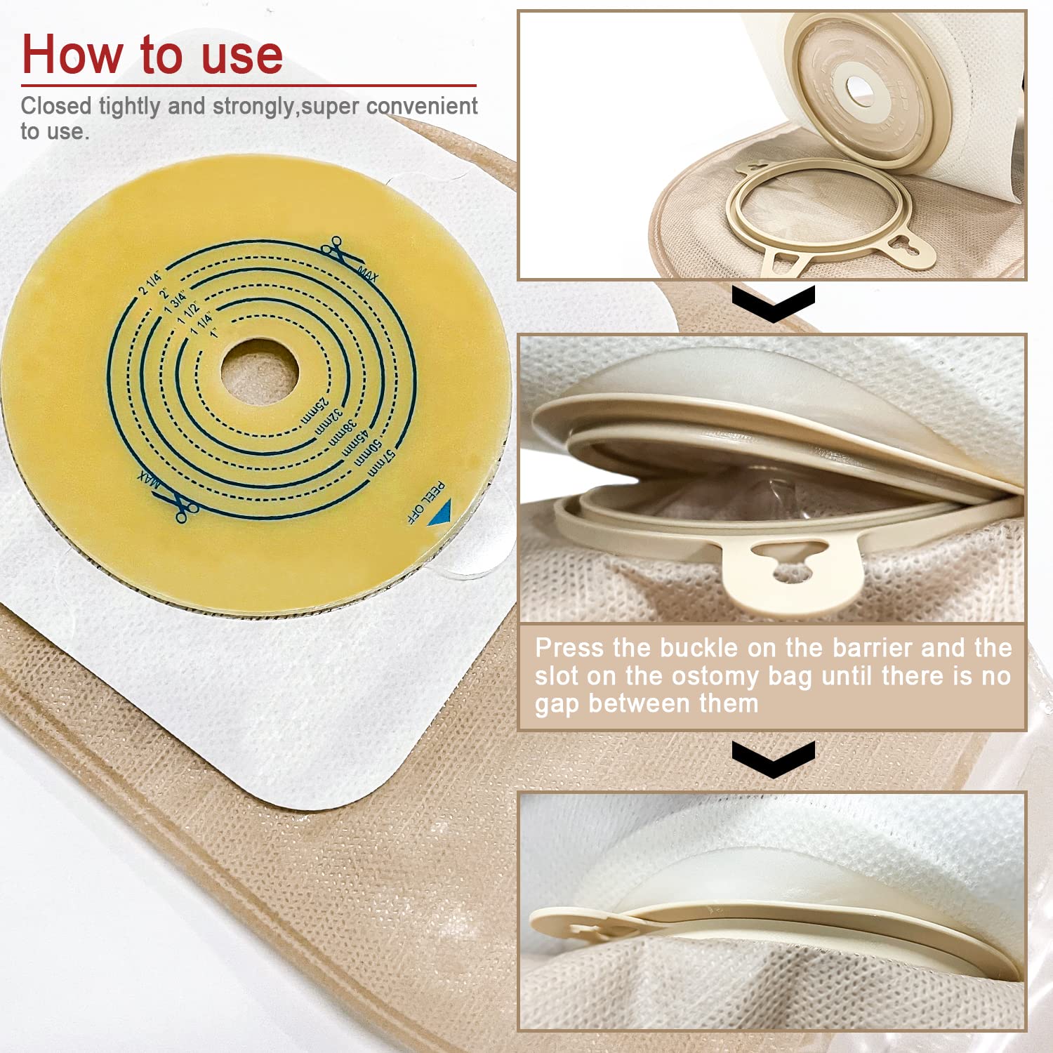 OUCHAN Carbou soft nonwoven liner provides comfortable skin contact.