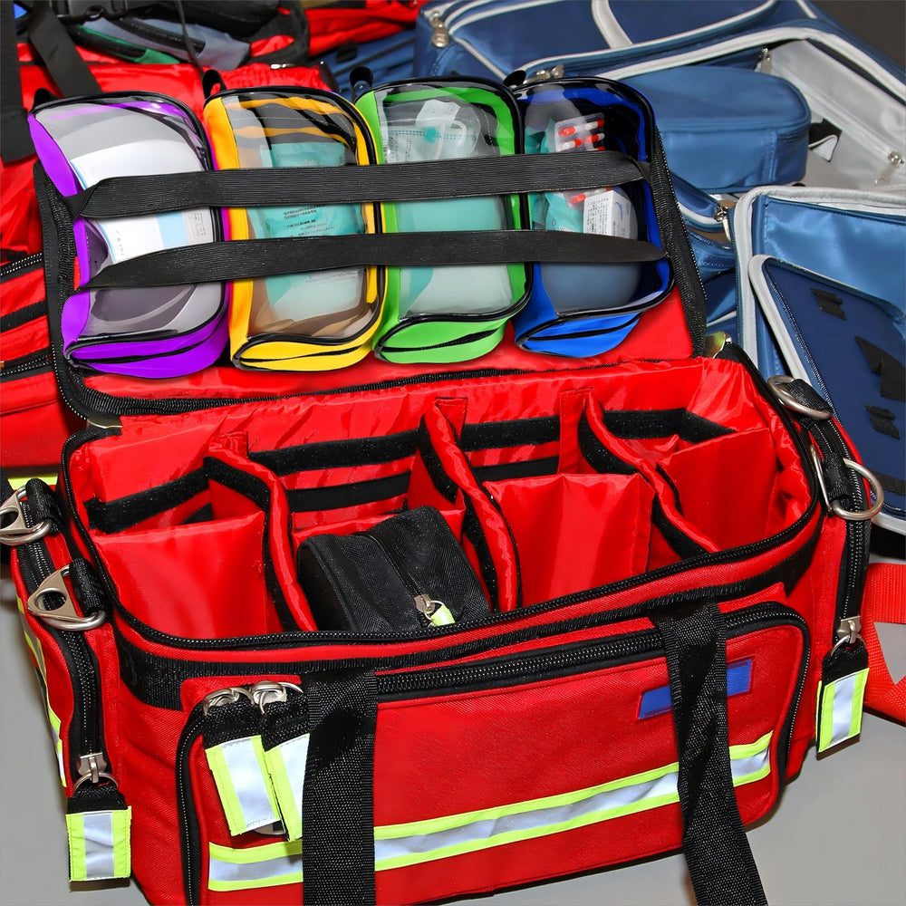 Oudain bag with zipper closure keeps contents secure and accessible.
