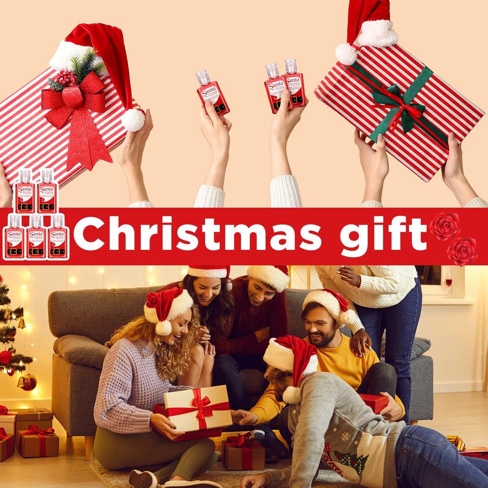 Oudain Santa-label packaging enhances holiday gifting and decor